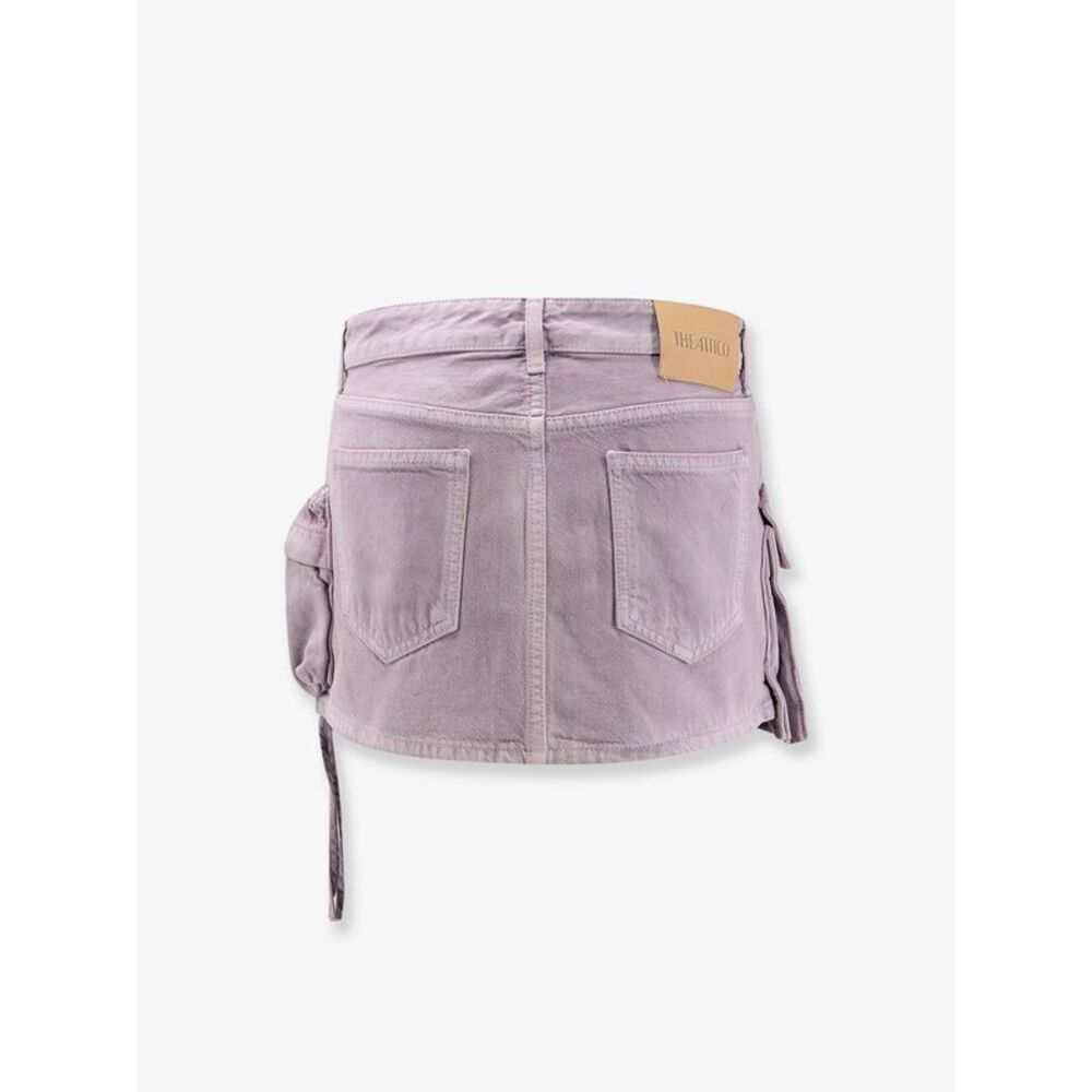 The Attico Women Cotton Mini Skirt - Picture 4 of 5
